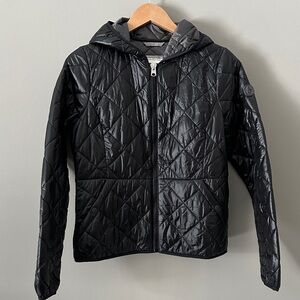 Abercrombie & Fitch Black Primaloft Light Puffer Jacket | M